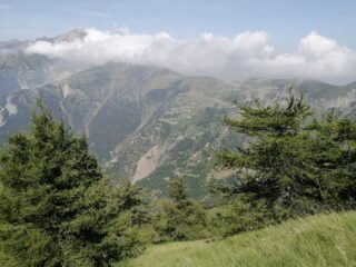 Abisso , Colle di Tenda vecchio e Forte Centrale