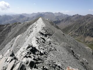 dalla vera cima verso la croce