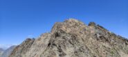 La cima vista dal colle.