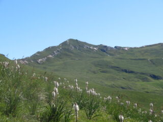 Il Bram visto salendo verso il Passo Borel