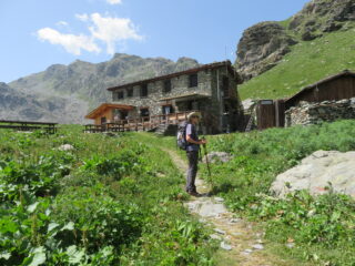 arrivo al rifugio