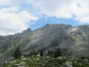 Becca Taillà e P.ta della Crosatie, viste dal bivacco