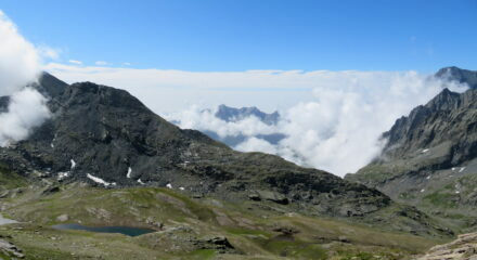 Dalla Quara di Bellacomba, il lago Bessanetto