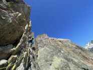 In partenza del tiro chiave