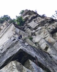 In sosta in cima ad L1