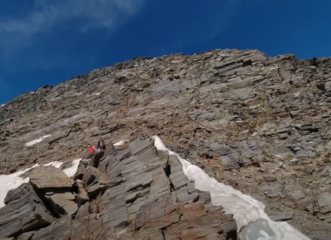 Paretina con il nevaio