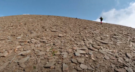 Paesaggio marziano sul Diei