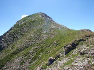 tratto finale verso la cima  