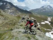 Sentiero in alto ottimo ma esposto.