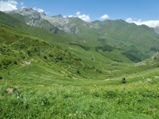 Nel vallone di S. Lorenzo.