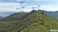 Visuale dal P.zo Rotondo verso la Cima di Lemma occ. che faremo.