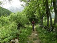 Sentiero verso Chialvetta.