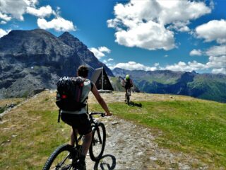 Arrivo alla cappella della cima del Bosco