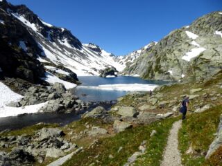 Il secondo splendido Lago di Bellecombe.
