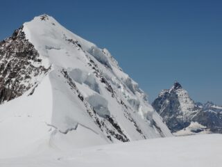 Parete Nord Lyskamm e Cervino