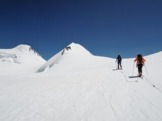 Punta Gnifetti e Punta Parrot