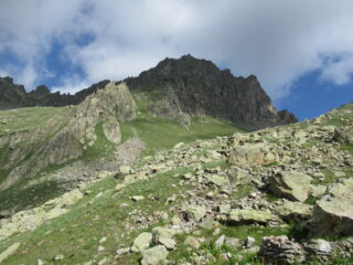 Il Roc di Fenestrelle dal Gias  Balmetta