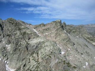 Cima del Lago dell'Oro (m.2655) da Rocca La Bastera (m.2617)