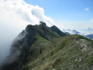 Cresta del Fera' con nubi in aumento!