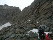 Cambio assetto alle rocce dell'Albaron.
