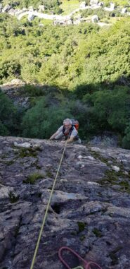 Augusto in uscita sul primo tiro