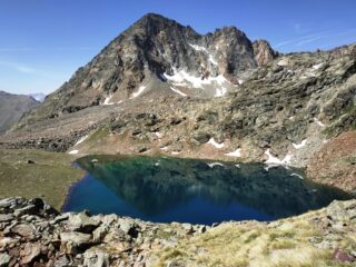 Secondo lago e Punta Grauson.