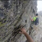 Disarrampicando verso la Forcella Sud