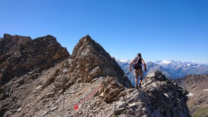 Discesa verso il canale