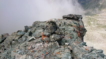 Vetta della meridionale con vecchio cordone