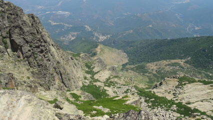 Dorsale e valloncello di salita e discesa