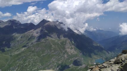 Vista sul Sulè, Lera e lago di Malciaussia