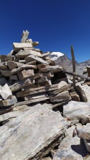 Sull'Arolley con il Gran Paradiso sullo sfondo