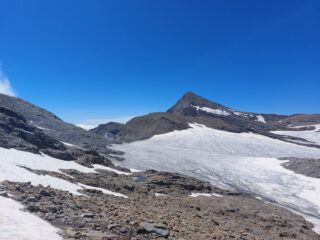 Rocciamelone visto dalla salita del Ribon