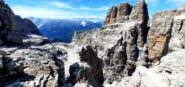 sulle Bocchette Alte dopo il temporale