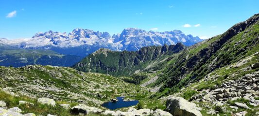 Lago Nero e catena del Brenta