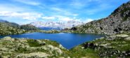 La catena del Brenta dal lago Nero