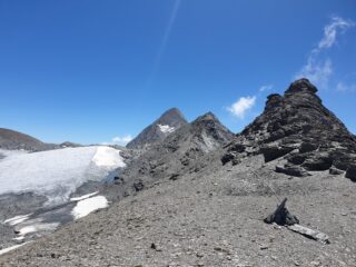 Il Rocciamelone visto dal Colle della Novalesa