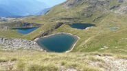 I laghi Palasina dall'alto