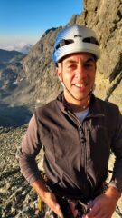 Il sorriso di Daniele finalamente al cospetto del Murari...