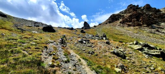 Sotto il col de Longet