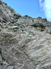 Cavo metallico fisso dopo cengia