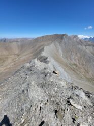 Dalla tete de Gandin verso Malacosta 