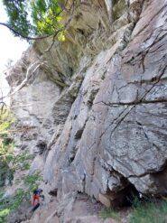 Falesia, parte destra