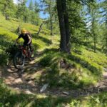 Scendendo dal colle della Balma alla colletta Sellar