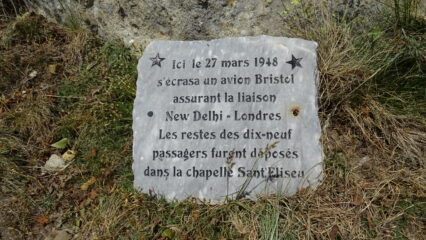 Targa incidente aereo