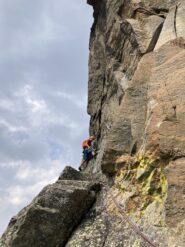 La partenza della L12 dopo il traverso