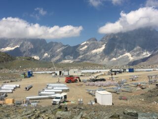 L’orribile stato in cui versa il Colle sul versante di Cervinia