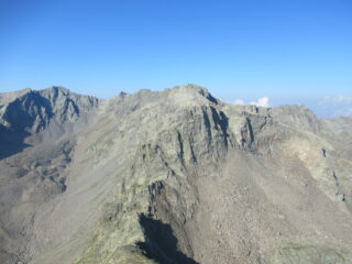 La Testa dell'Ubac dal Becco Alto del Piz