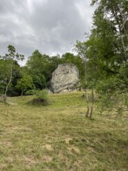 La falesia dalla borgata