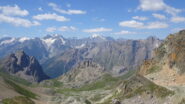 Vista sugli Ecrins dal Col des Beraudes